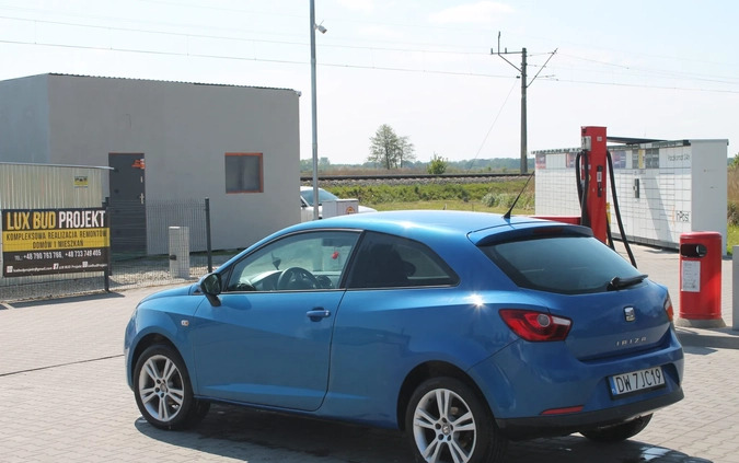 Seat Ibiza cena 12000 przebieg: 170000, rok produkcji 2012 z Wrocław małe 22